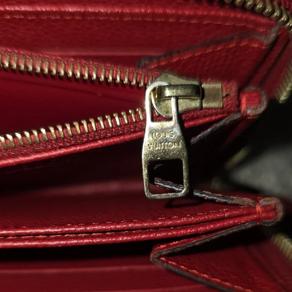 Louis Vuitton Emprient Red Long Wallet - Picture 10 of 15